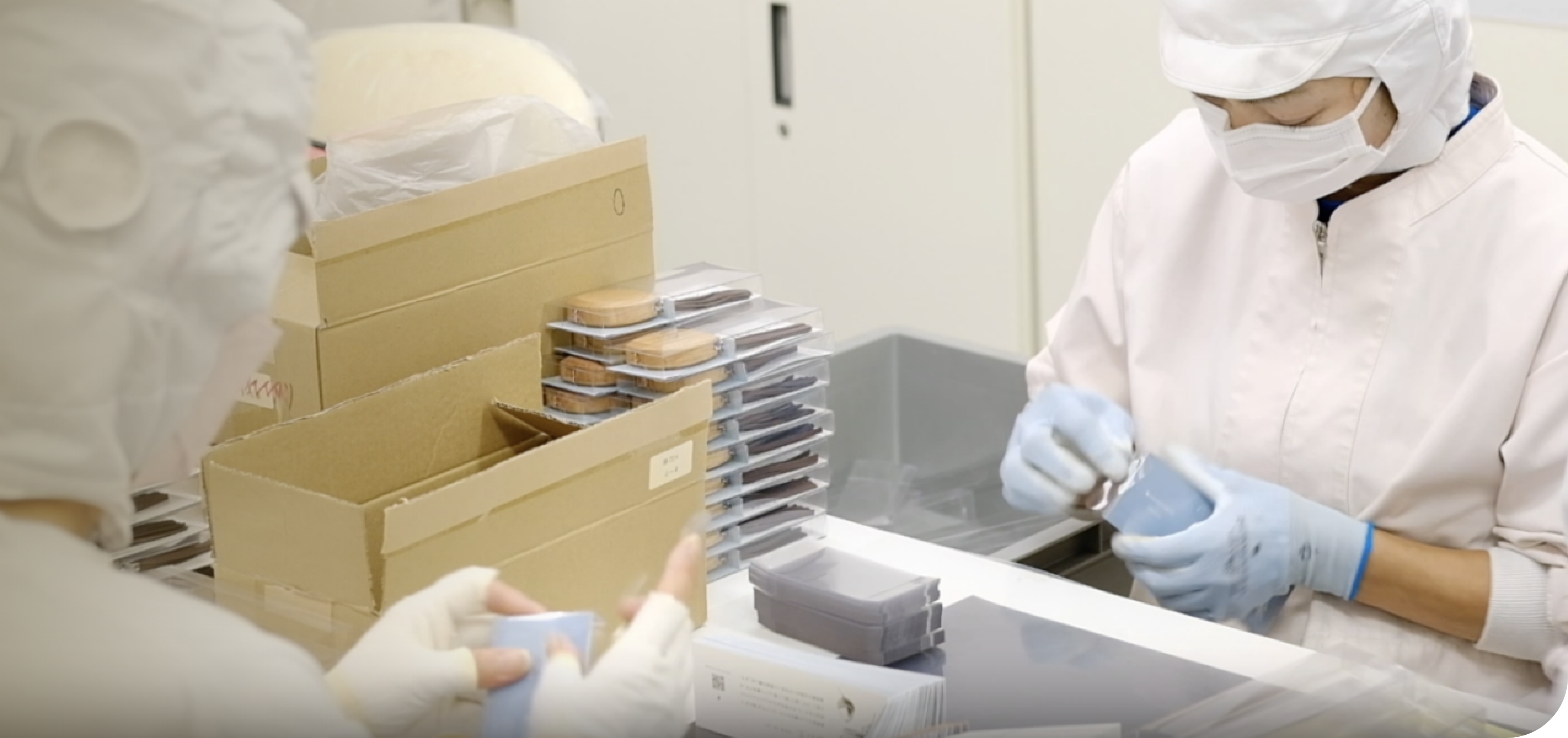 丁寧な梱包を意識して作業しています！