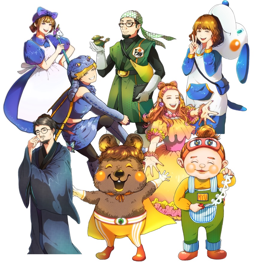 スタッフたちをキャラクター化して、自分自身にも愛着を持って働いてもらっています。
