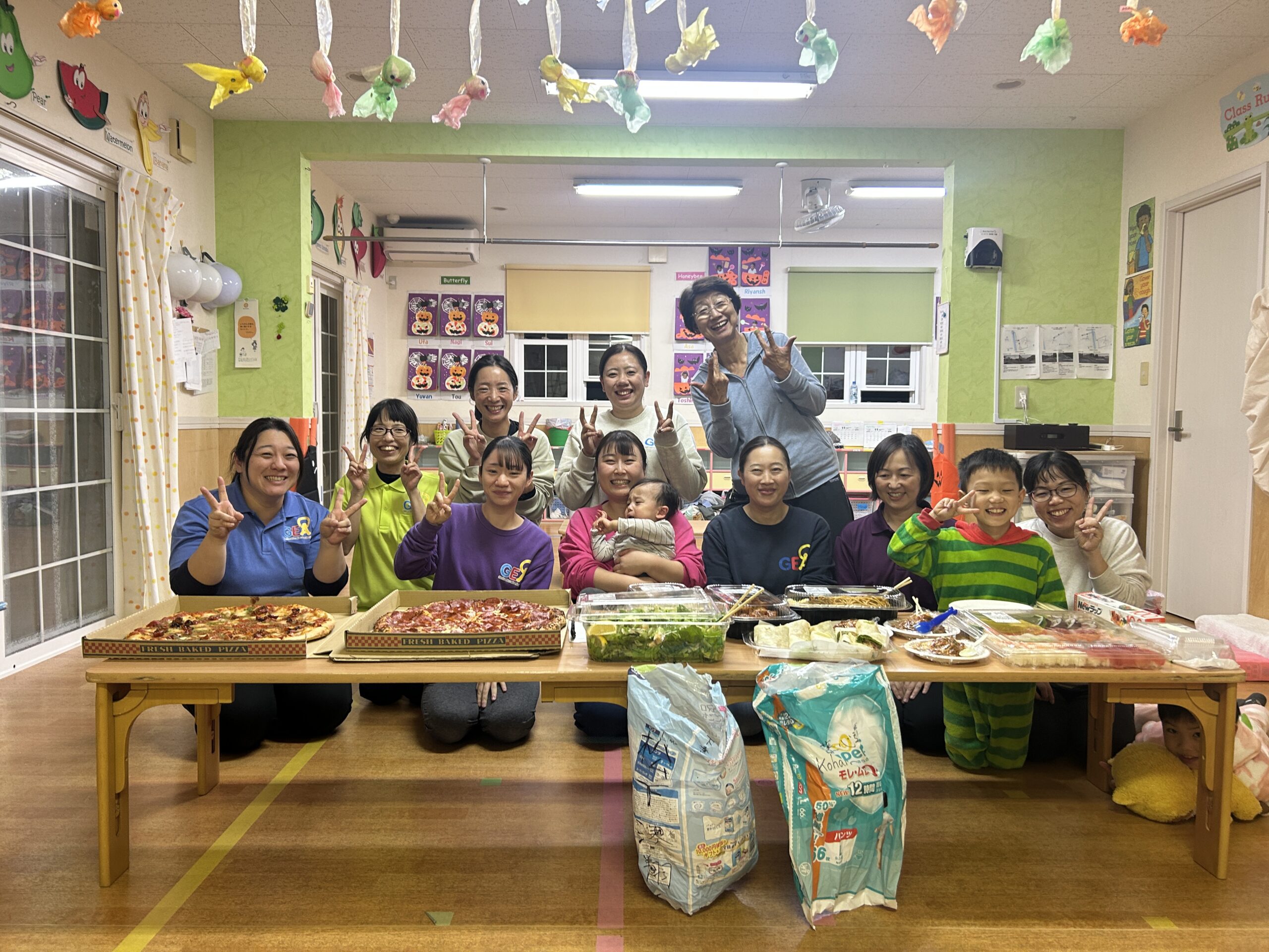 食事会の様子はこちら！